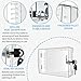 Large Clear Thermostat Lock Box With Key Set Lockable Guard Covers For Home Office Wall Mounted Thermostats Protector