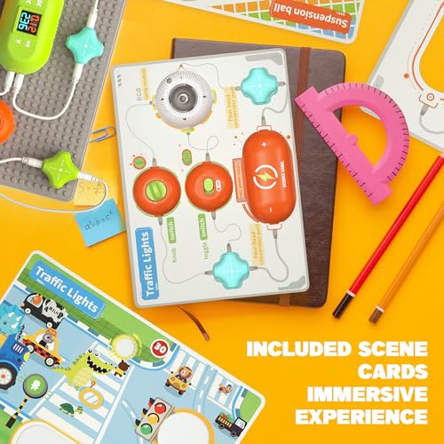 Science Kits for Kids - STEM Kits for Kids, Electronics Exploration Kit, Over 420 Projects, 35 Circuit Parts, STEM Educational Toy Gifts for Kids Boys Girls Ages 3 4 5 6 7 8 9 10 11 12 - Image 7