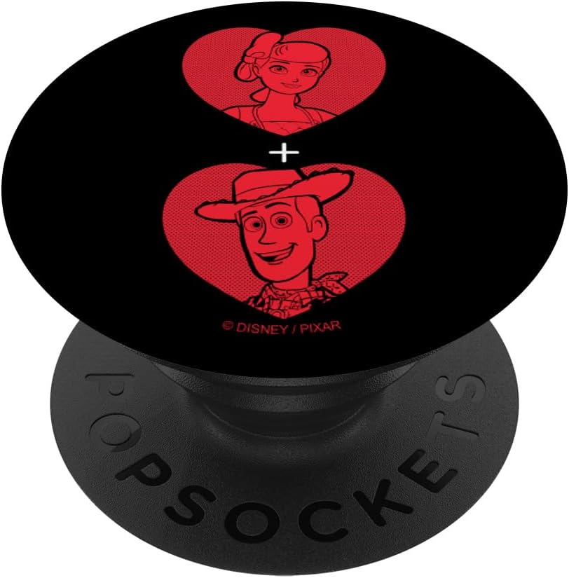 Disney PIXAR Toy Story Bo Peep and Woody Hearts PopSockets MagSafe PopGrip for iPhone