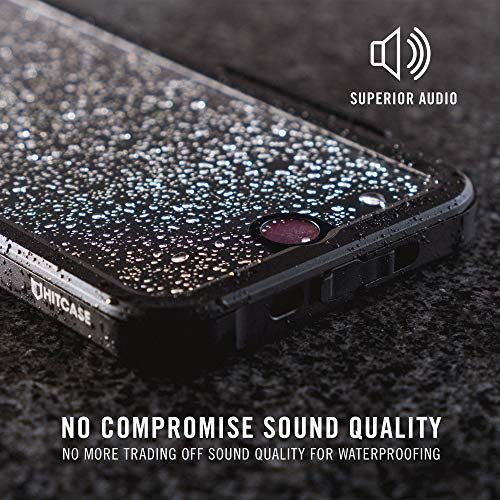 Hitcase Shield Link Iphone X Case -Thinnest Waterproof Protective Aluminum Case/Durable Mountable Snowproof Underwater Cover Magnetic Lens Fully Sealed Screen Protector (Rose Gold) #TOP7