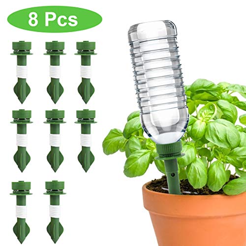 RIOGOO Pack de 8 dispositifs automatiques d'arrosage des Plantes, arrosoir pour Plantes