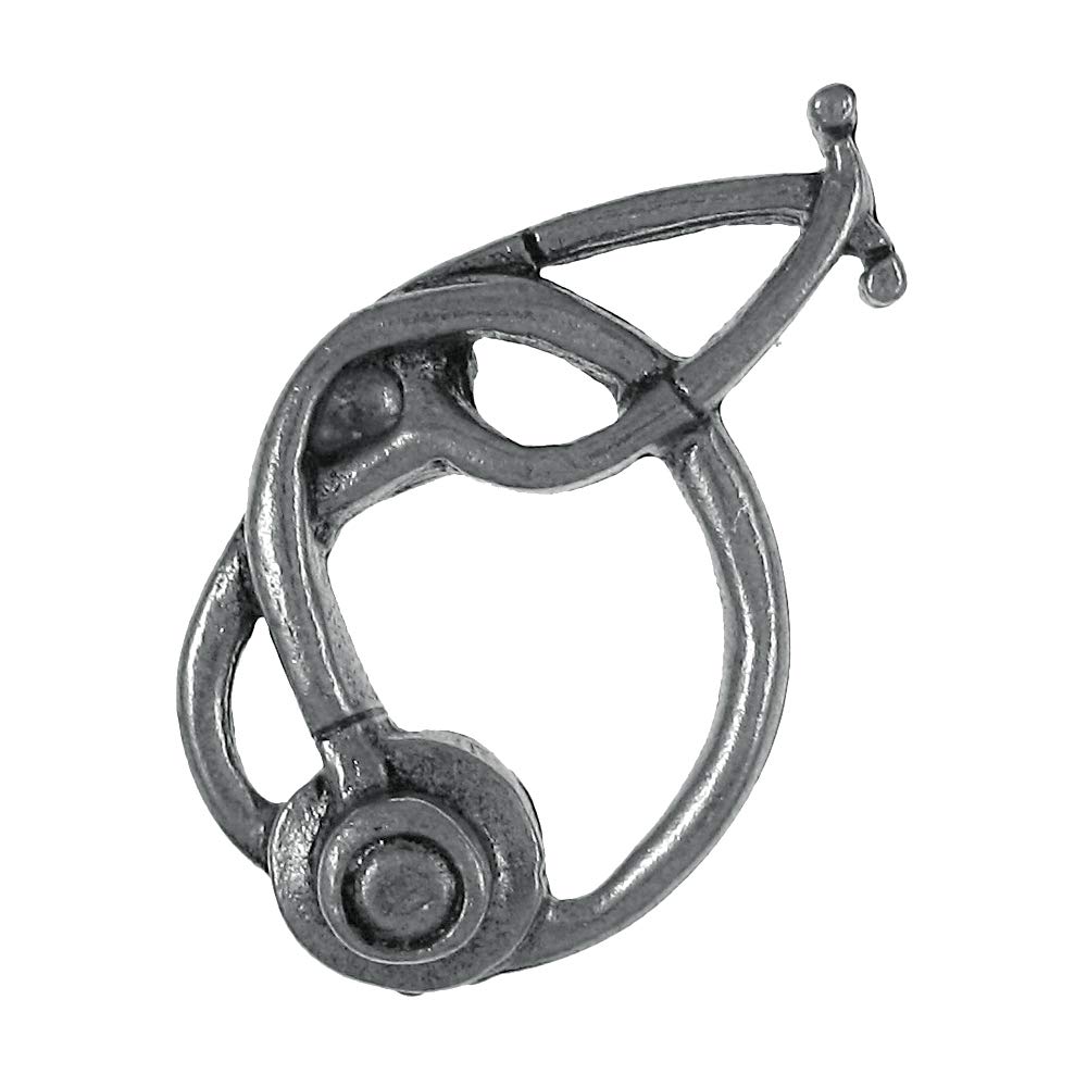 Jim Clift Design Stethoscope Lapel Pin