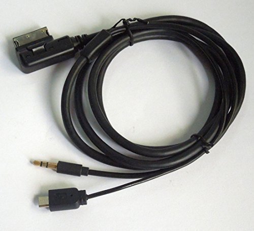 Car Android Micro System Phone AMI Music Interface Charger Aux Cable Compatible with Mercedes Benz C63 E200l CLS Class E Class ML Class S SL SLK GL GLK R W Class