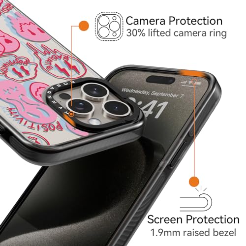 Coque iPhone 15 Pro Max antichoc pour éviter les bris d'écran lors des chutes de 2m