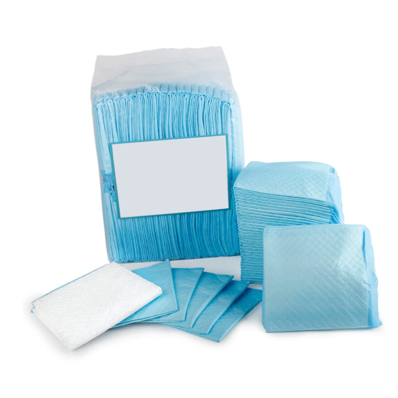 Pet Training Diaper Assorbente per Cani S 100 Pezzi 33x45 Cm | Tessuto Non Tessuto, 1 Confezione, per Cuccioli e Animali Domestici, Uso in Gabbia e Appartamenti