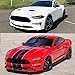 DEERMOTO Front Lip for 2018-2023 Ford Mustang Front Bumper Lip Spoiler Diffuser Protector Wide Body Kit Compatible with 2018,2019,2020,2021,2022,2023 Ford Mustang (Matte Black 2018-2023 Ford Mustang)