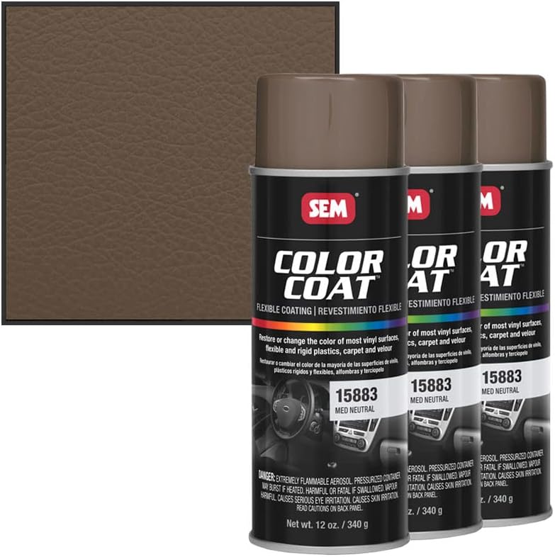 SEM 15883, Medium Neutral, Color Coat Vinyl Paint