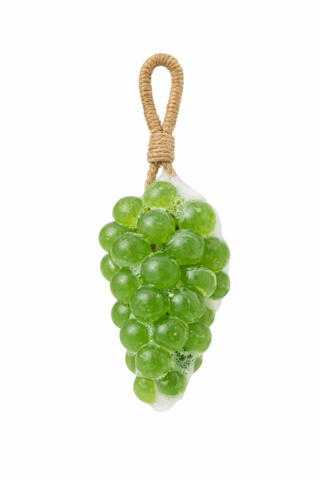 Grapes Hanging Soap for Kids & Adults | Fruity Scent Bathing Bar with Rope | Moisturizing Body Soap | Cute Fruit Shape | Long Lasting Fragrance | Gentle on Skin