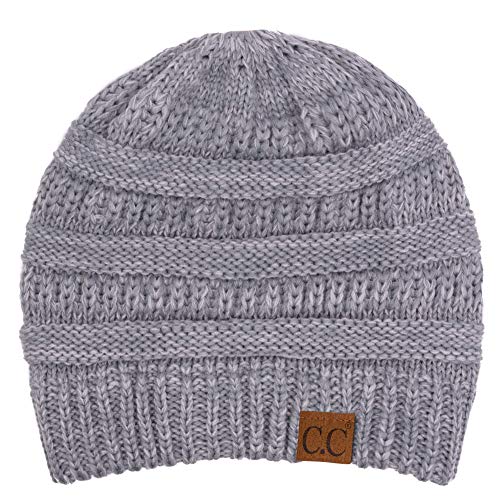 Image of C.C Exclusives Cable Knit Beanie - Thick, Soft & Warm Chunky Beanie Hats (HAT-20A)(HAT-30)(HAT-730) (YJ-816) (HAT-80)