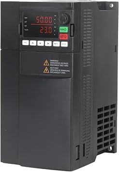 220V to 380V VFD Inverter 1.5KW/2.2KW/4KW/5.5KW Variable Frequency Drive Converter for 3 Phase Motor Speed Control4KW 220V to 380V