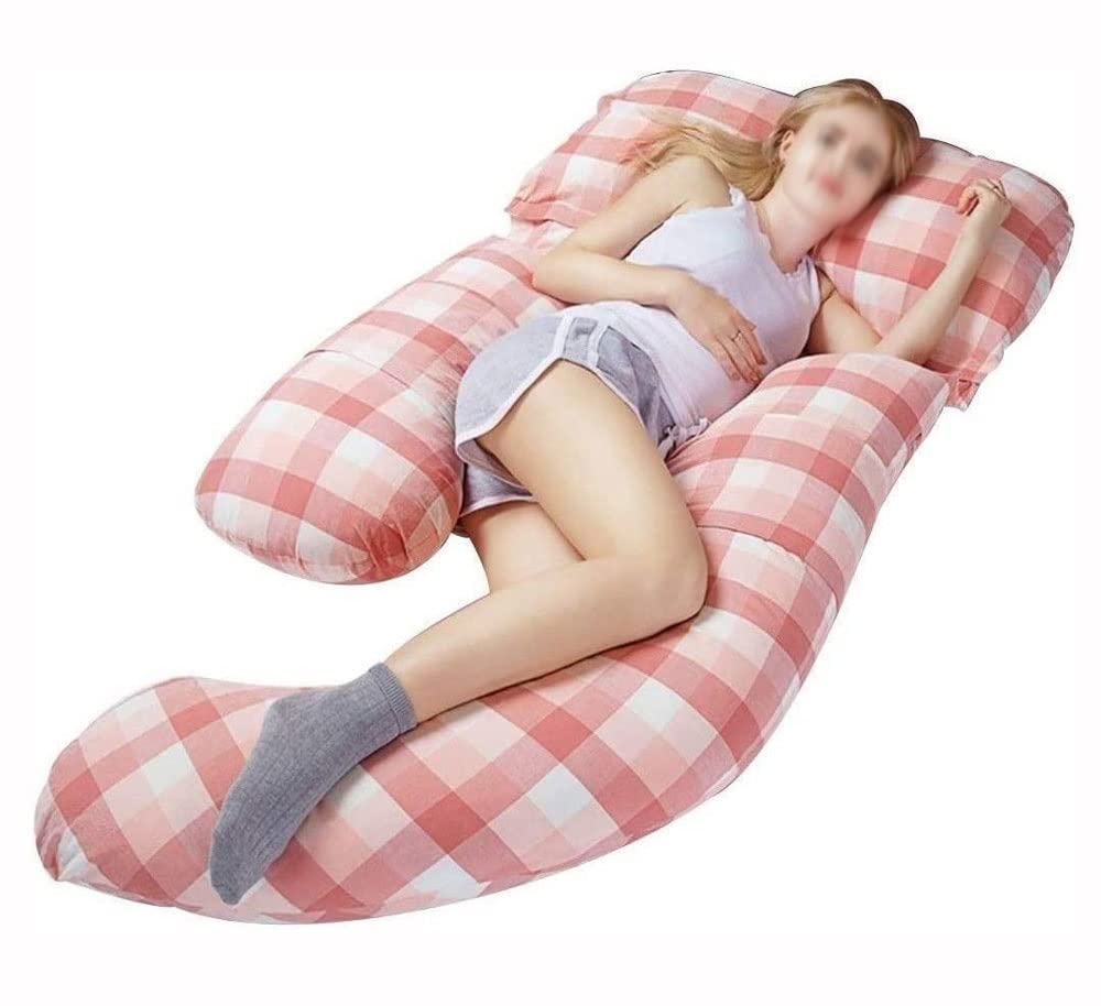 TOEWOE Pregnancy Pillows for Sleeping U-Shaped Full Body Pillow Support for Back HIPS Legs Belly Maternity Pillow for