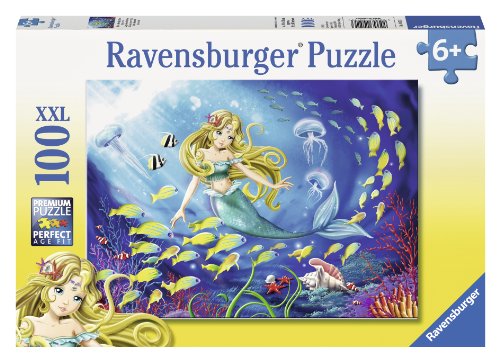 Preisvergleich Produktbild Ravensburger 10511 - Kleine Meerjungfrau - 100 Teile XXL Puzzle