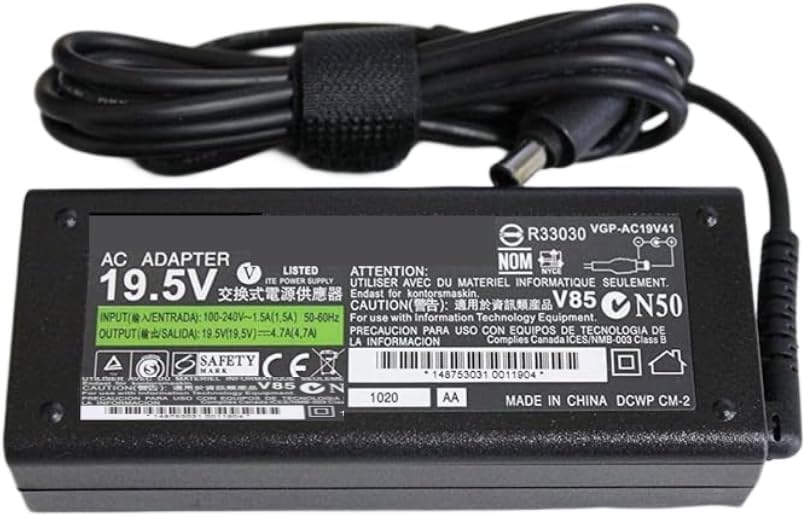 19.5V Power Supply for Sony Bravia TV W600B KDL40R510C KDL40W600B KDL40W600D KDL32W600D