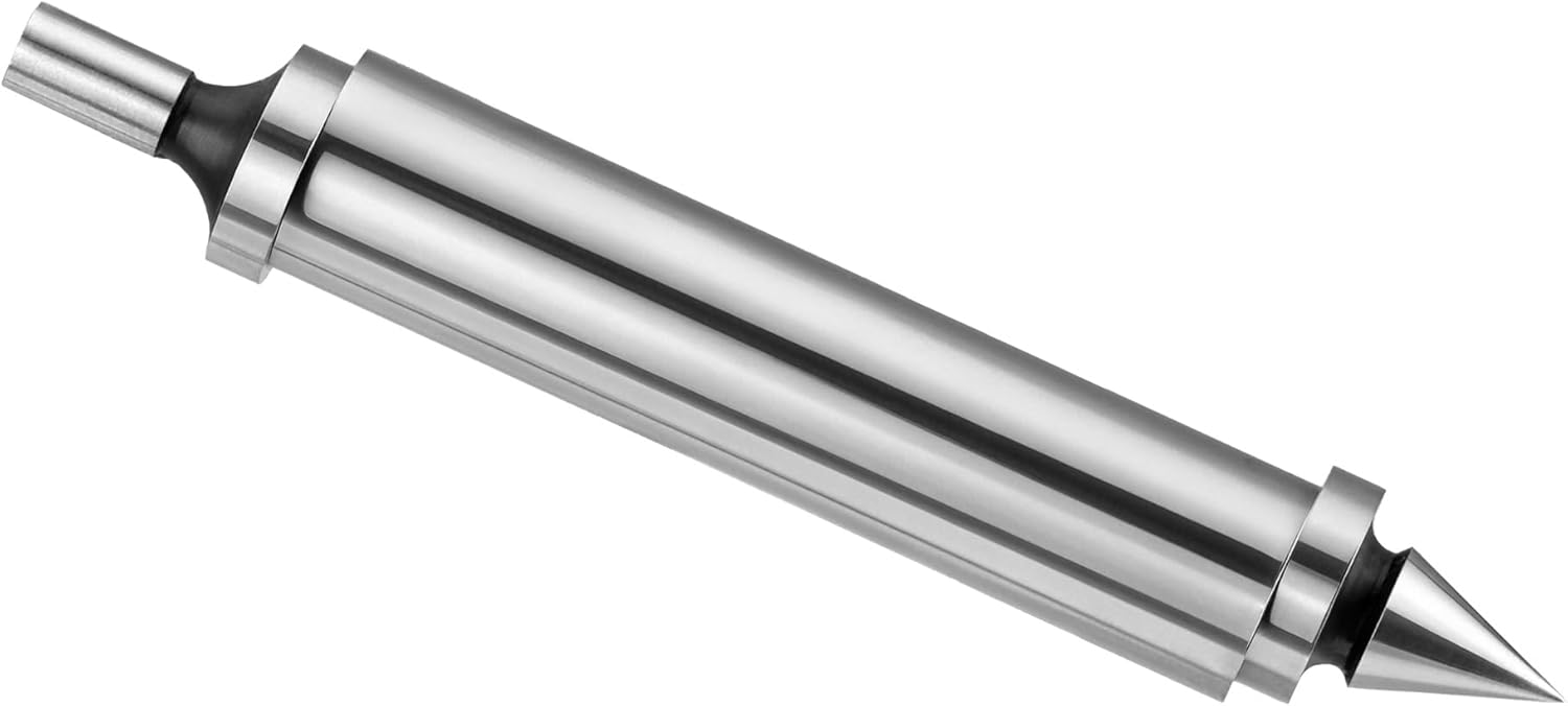 Brown & Sharpe Double End Edge Finder, 1/2" Shank Diameter, 0.200" Tip Diameter, Ideal for Locating Flat & Straight Edges, Centers & Scribed Lines, for CNC Milling Lathe Machining