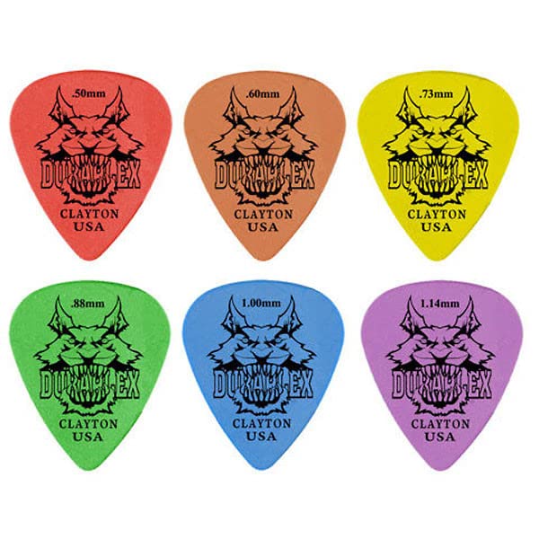 Clayton Duraplex Pick Standard .88MM (12)