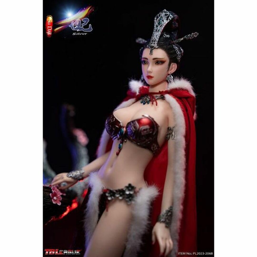 Amazon.co.jp: 1/6 Nine-tailed Fox, Su Daji Silver Deluxe Ver