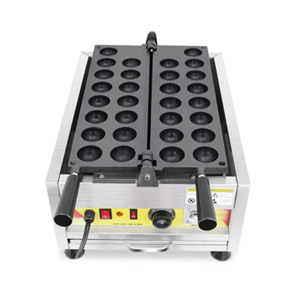 Ball Shaped Waffle Lollipop Pan Stainless Steel Commercial Cake Pop Waffle Maker Machine (voltage 110v)