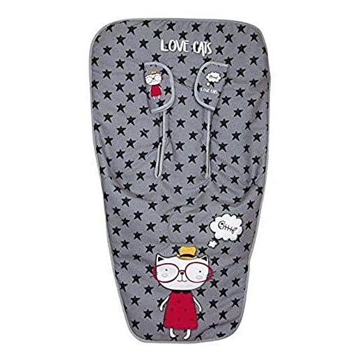 Babyline Love Cats - Funda de silla, unisex
