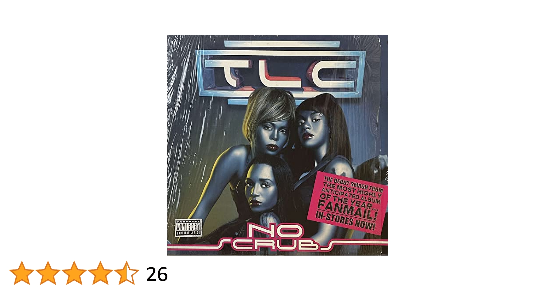 TLC Fanmail USオリジナル盤 No Scrubs LPレコード TLC – No Scrubs – Vinyl (12