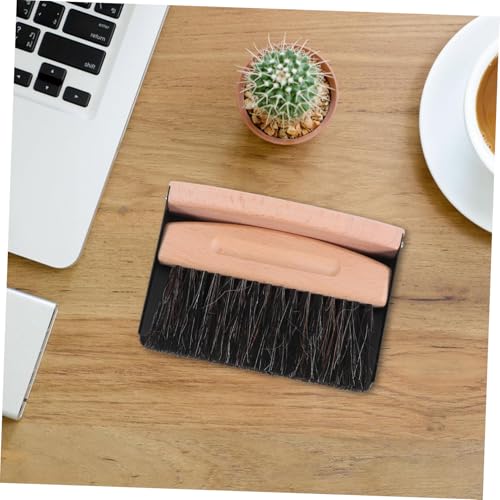 Anneome Mini Tischbesen und Kehrschaufel Set Platzsparendes Handfeger Kehrblech für Desktop Reinigung Effizientes Kleines Besen Schaufel Set für Büro Sofa und Haustierpflege – Bild 8