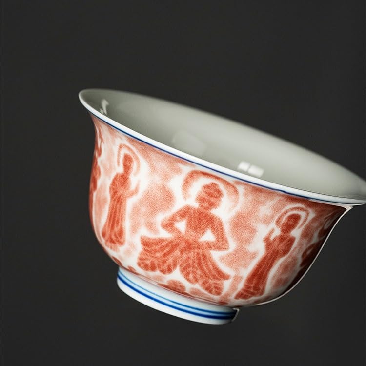 Matcha kubki Gaiwan filiżanka do herbaty chińska filiżanka do picia herbaty miska do herbaty retro zapobiegająca oparzeniom biała porcelanowa miska do herbaty z pokrywką zestaw do herbaty kubek