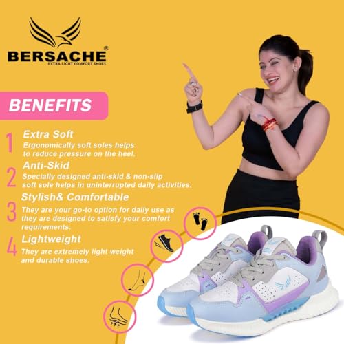 Image of BERSACHE Premium Sports,Gym, Trending Stylish Running Shoes For Women