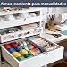 DIMJ Organizador Cajones Juego de 12 Cajas Almacenaje Plegables de Tela Para Guardar Ropa Imagen de DIMJ Organizador Cajones Juego de 12 Cajas Almacenaje Plegables de Tela Para Guardar Ropa