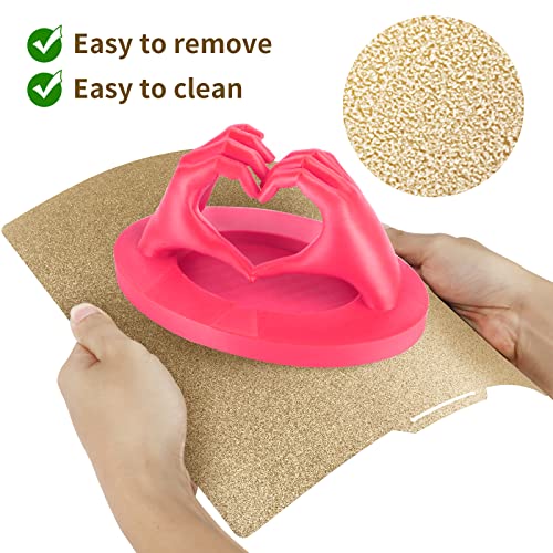 Image of IdeaFormer-3D Double Sided Textured PEI Spring Steel Build Plate 257x257mm, Flexible PEI Print Bed PEI Sheet for Bambu Lab X1 /X1C /P1P /P1S /P2S /A1 3D Printer