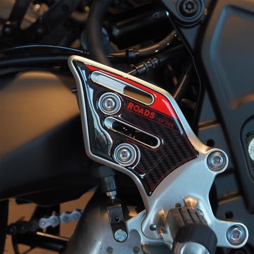Protection de Talon Moto Tracer 9 2025-2026 : grip autocollant 3D contre chocs et rayures Redline
