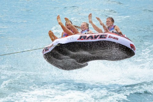 Rave Sports 3 Person Warrior Boat, Red #TOP1