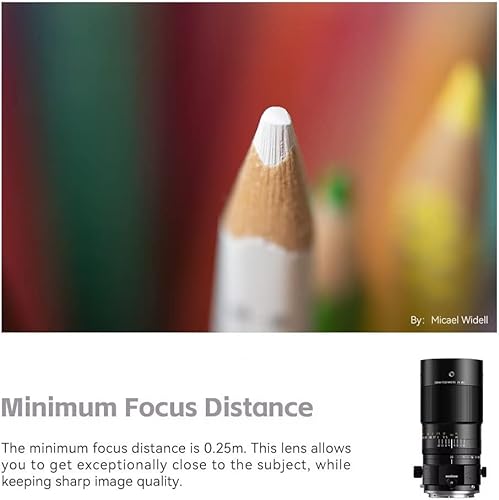 Miniatura 6 de TTArtisan 3.937 in F2.8 Full Fram Tilt Shift Lente Macro para Nikon Z Mount Cámara sin espejo Z6 Z7 Z6II Z7II Z6 MARKII Zfc Z50 Z9