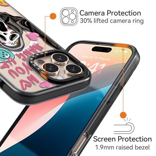 Coque iPhone 16 Pro esthétique squelette pour style urbain