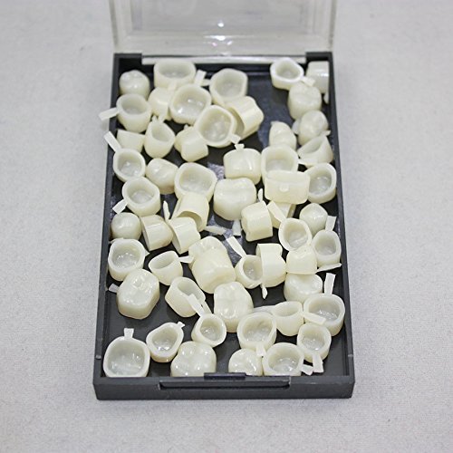 Pwhite Dental Temporary Crown Veneers Material Anterior Front Back Molar Teeth 100pcs