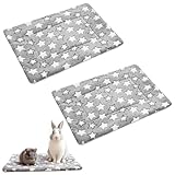 Contenu de l'emballage: Vous recevrez deux coussins pour petits animaux. Dimensions: 48 x 34 cm. Petit et léger, ce coussin est facile à ranger et à transporter, et peu encombrant, idéal pour la maison. Lavable en machine
