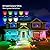 Consciot Solar Spot Lights Outdoor, Halloween Decorations 16 LEDs IP67 Waterproof Color Changing Solar Outdoor Lights, 8 Colors, 2-in-1 Adjustable Wall Lights for Garden Yard Pathway, 2 Pack(RGB)