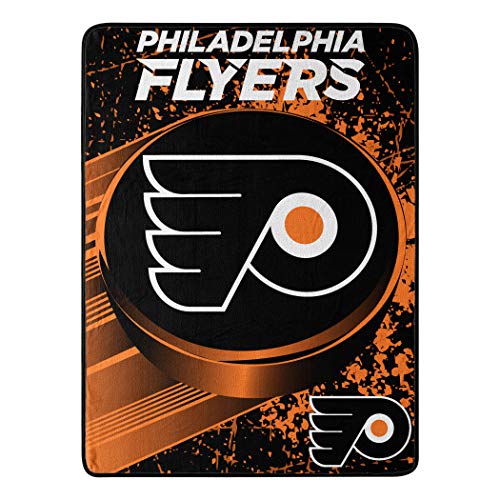 Northwest NHL Philadelphia Flyers Micro Raschel Throw Blanket, 46