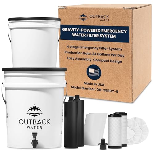 Outback Water Emergency Filtration System with Replacement Kit