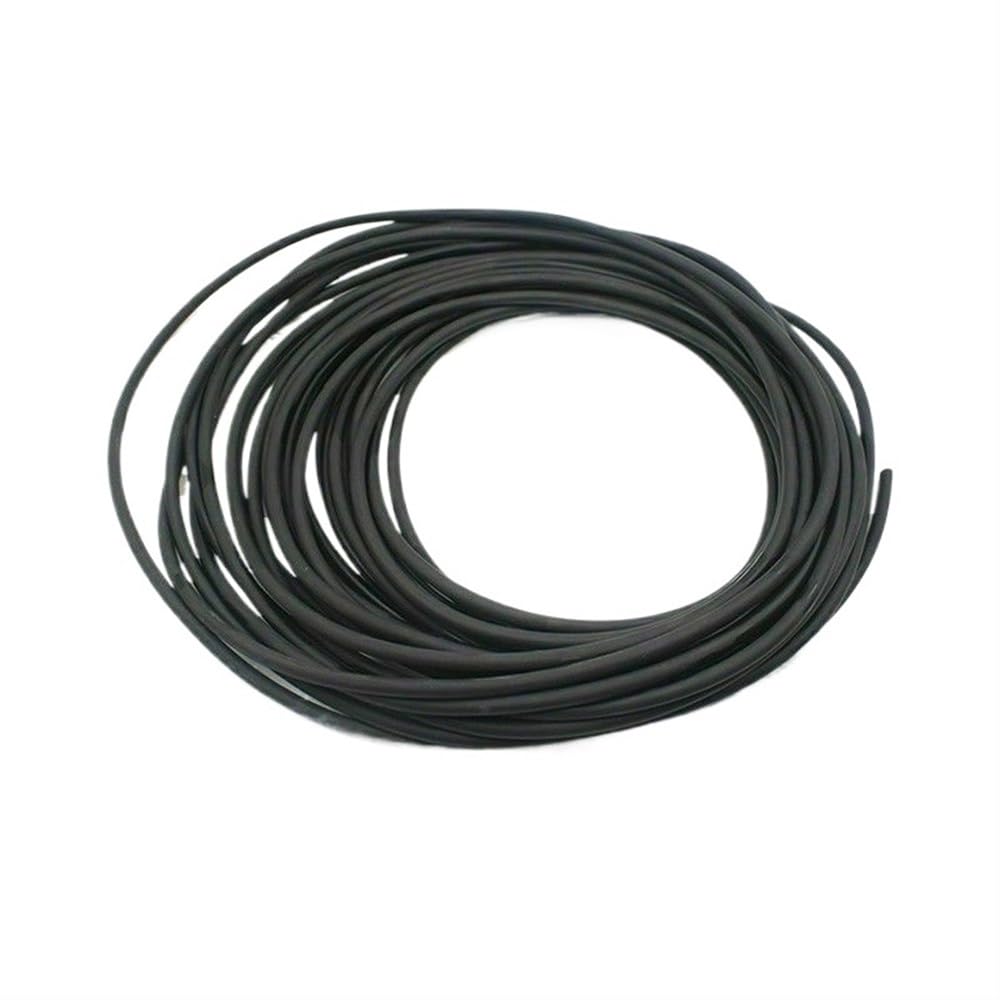 Foam Seal 1M Black EPDM Rubber Foam Sealing Strip, Diameter 2-20mm Round Sponge Cord Bar, Cabinet Door Seal Stripping 1 piece(5mm)