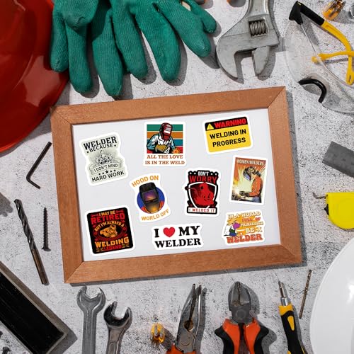 Save 50% on 200PCS Welding Stickers with Code KGL5NTZ9 - Image 7