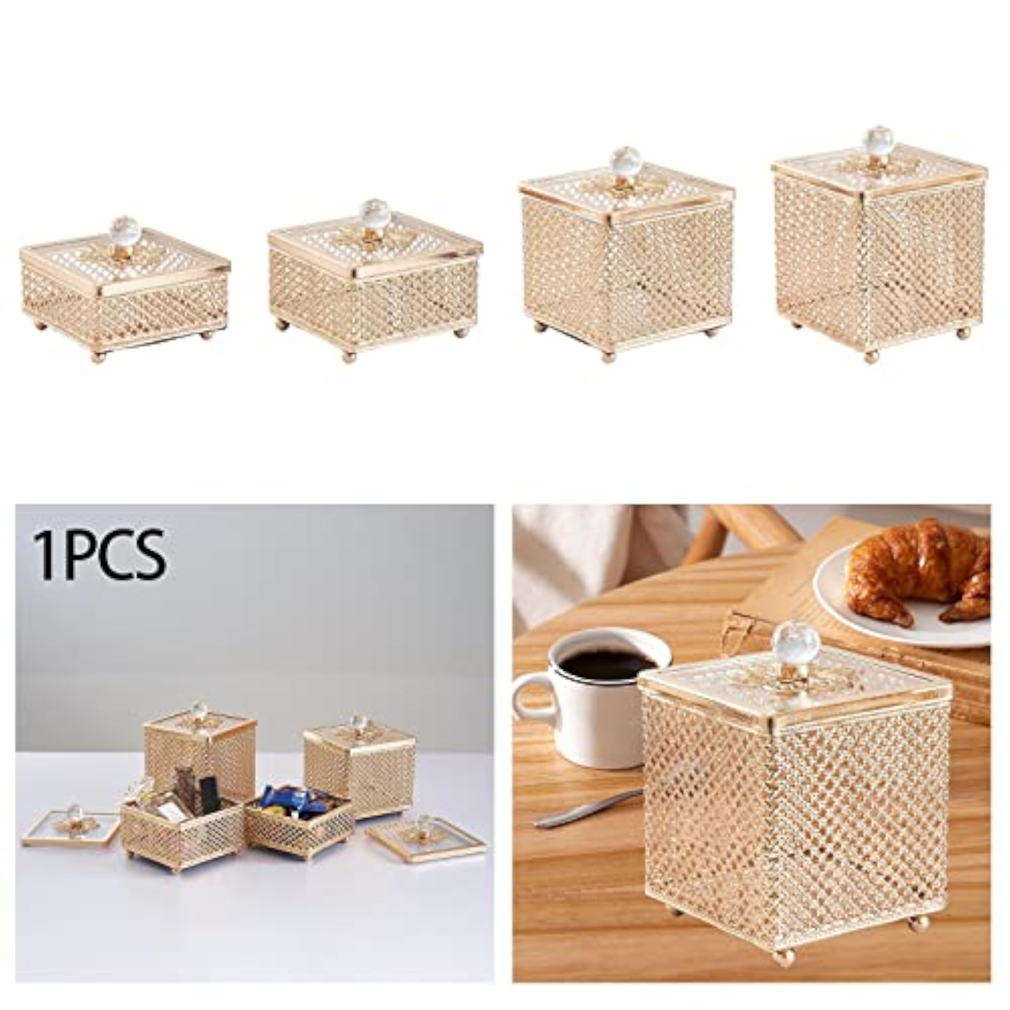 Luxury Jewelry Box for Women, Elegant Storage Case