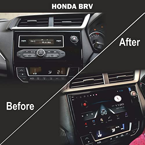 Image of 9 Inches Advanced Car Radio Receiver Android System for Honda BRV with 2GB /32GB RAM & ROM, Gorilla Glass /Full HD Display /WiFi /GPS /Steering Wheel Connectivity and HD Parking Camera