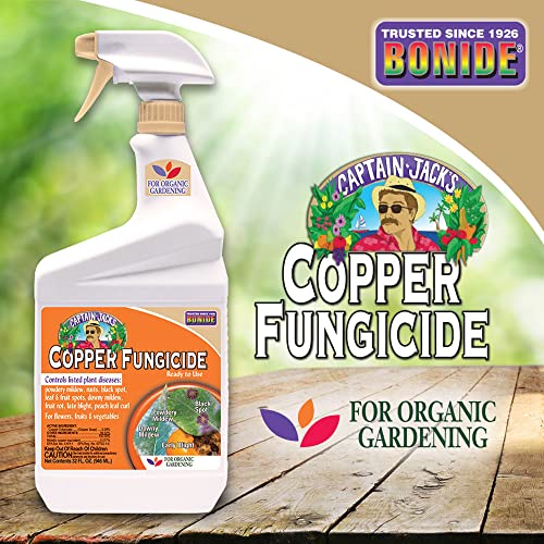 Bonide Captain Jack's Copper Fungicide, 32 oz Ready-to-Use Spray for Organic Gardening, Controls Common Diseases, for All Plants - image 5