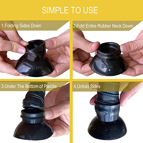 Easypick Pickleball Ball Retriever Picker Upper: Fits All Standard Pickleball Paddles, Easy Attaches Pickleball Paddles, The Easy Way Pick Up Pickleball Balls Without Bending Over, Black (1 Pack) #TOP4