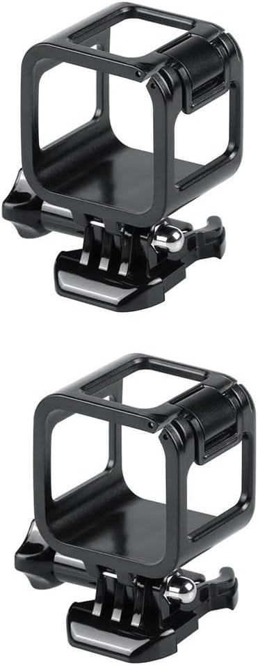 Magik 2-4 Pc Low Profile Housing Frame Mount Case Cover for Gopro Hero 4 5 Session (2 Pack)