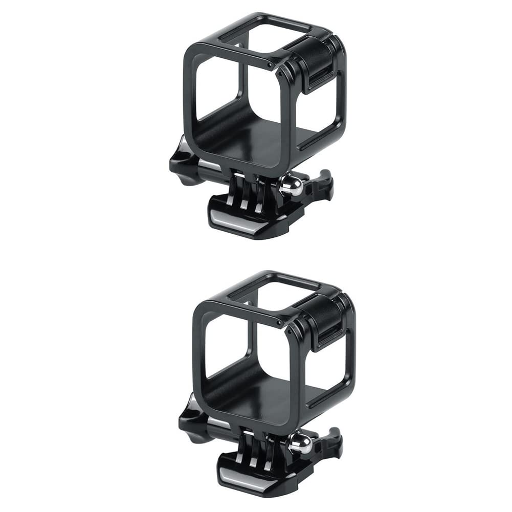Magik 2-4 Pc Low Profile Housing Frame Mount Case Cover for Gopro Hero 4 5 Session (2 Pack)