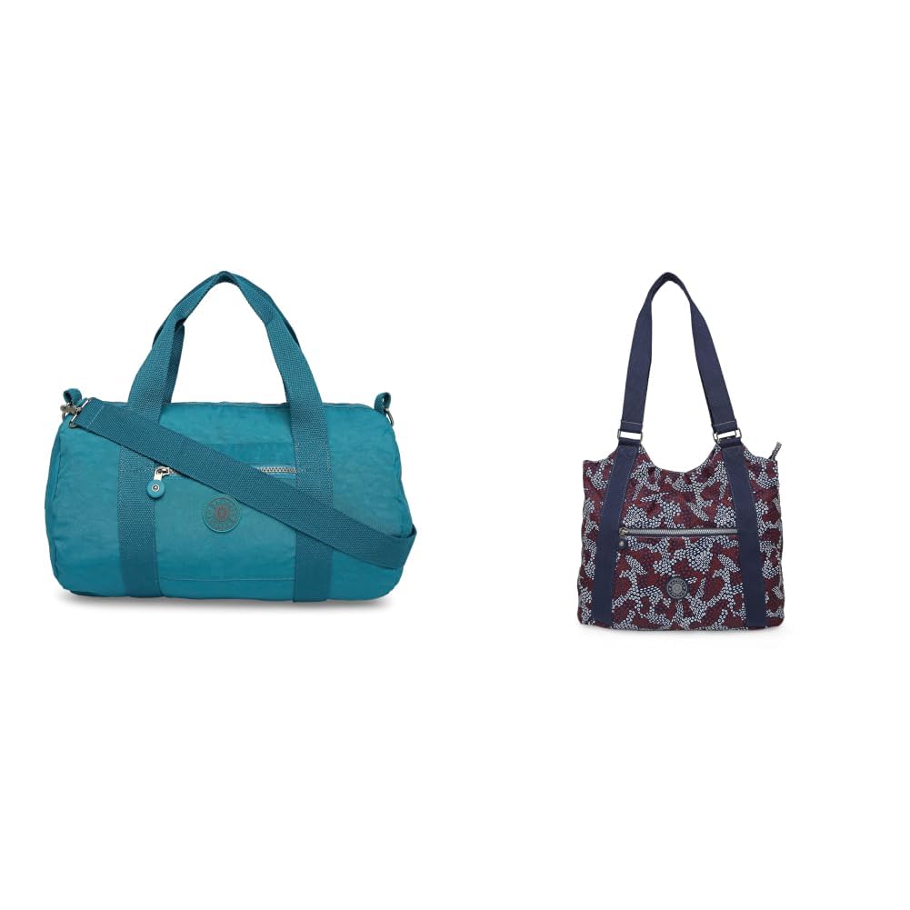 Crinkle Range Blue Soft One Size Handbag + Crinkle Range Blue & Red Soft One Size Handbag-image-27