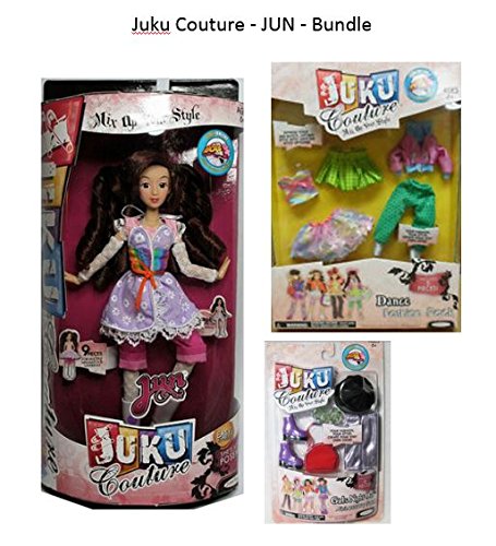 Juku Couture Jun Doll Bundle Including Accessories