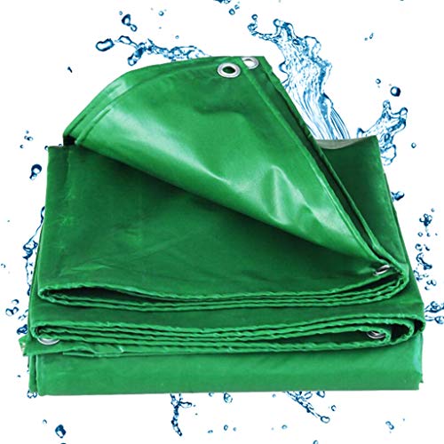wasserdichte Plane Mit Ösen, Bodenzeltanhänger Tarpaulin Plane UV-Beständig, Für Balkon Boden Camping Pavillon Gartenmöbel Gartenlounge Kugelgrill