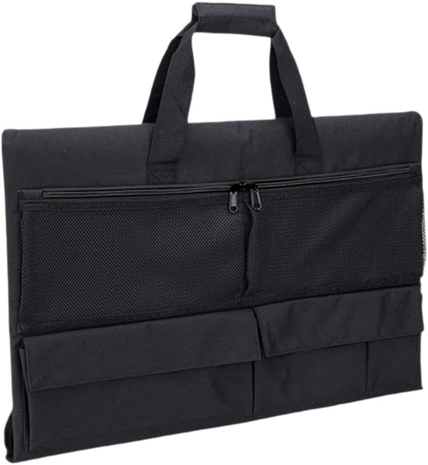 Travel Carrying Case Velvet Lining Water Resistant Surface Dust Cover with Carry Handle for 24inch Desktop Monitor