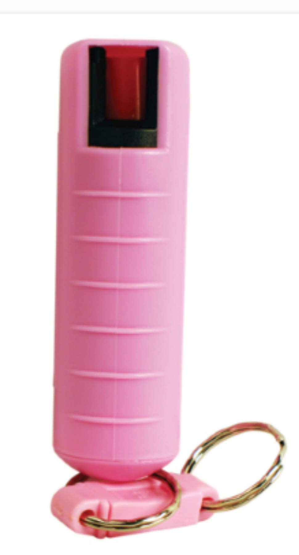 Wildfire 1.4% MC 1/2 oz pepper spray hard case with quick release keychain pink